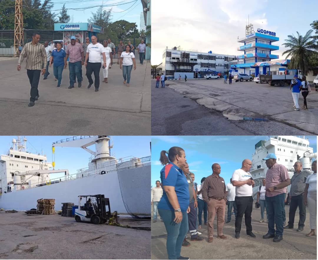 Yanet Hernández (@yanethzp25) on Twitter photo Acompañamos al vicepresidente <a href="/SalvadorValdesM/">SalvadorVM</a> en su recorrido por centros económicos de #LaHabana
Durante la visita a la empresa COPMAR en la Habana Vieja, intercambió con directivos y trabajadores e insistió en lograr mayor productividad laboral. Acompañamos al vicepresidente <a href="/SalvadorValdesM/">SalvadorVM</a> en su recorrido por centros económicos de #LaHabana
Durante la visita a la empresa COPMAR en la Habana Vieja, intercambió con directivos y trabajadores e insistió en lograr mayor productividad laboral.