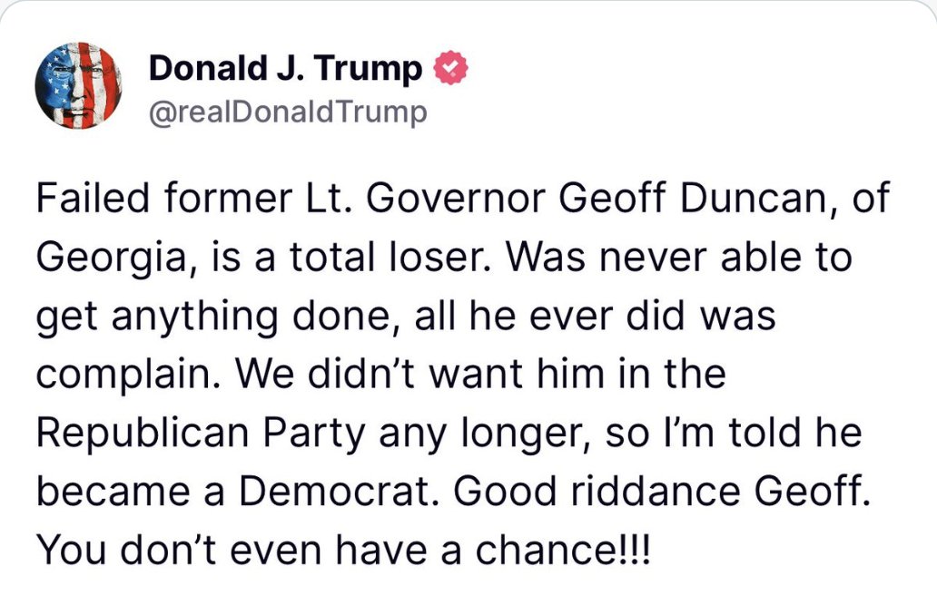 Good riddance loser!