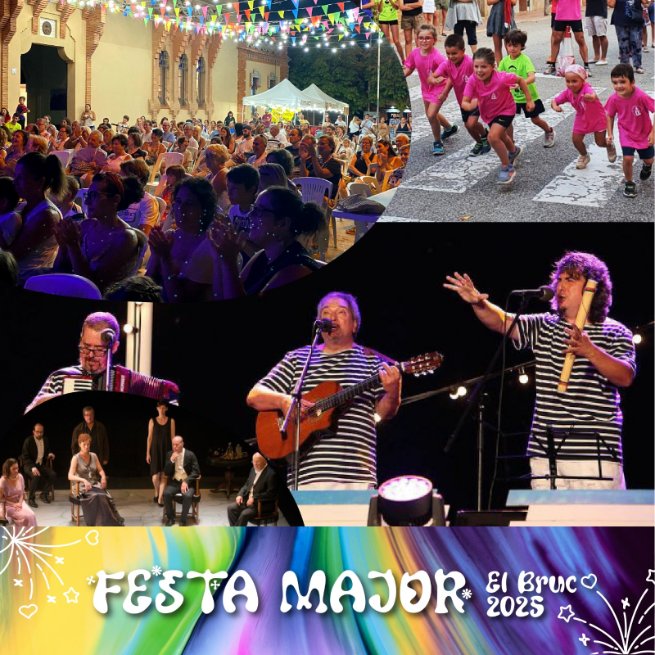 🌟🌠✨💥FESTA MAJOR del Bruc 2025
💥DIUMENGE 17 D’AGOST

19 h | XV Cursa Popular🏃🏽
 ✍🏻 forms.gle/xbKqtQh1VbDmYA…
20h | Obra de teatre “L’inspector” 🎭 
22:30 h | Havaneres L'Espingari 🥃

#FMELBRUC

bruc.cat