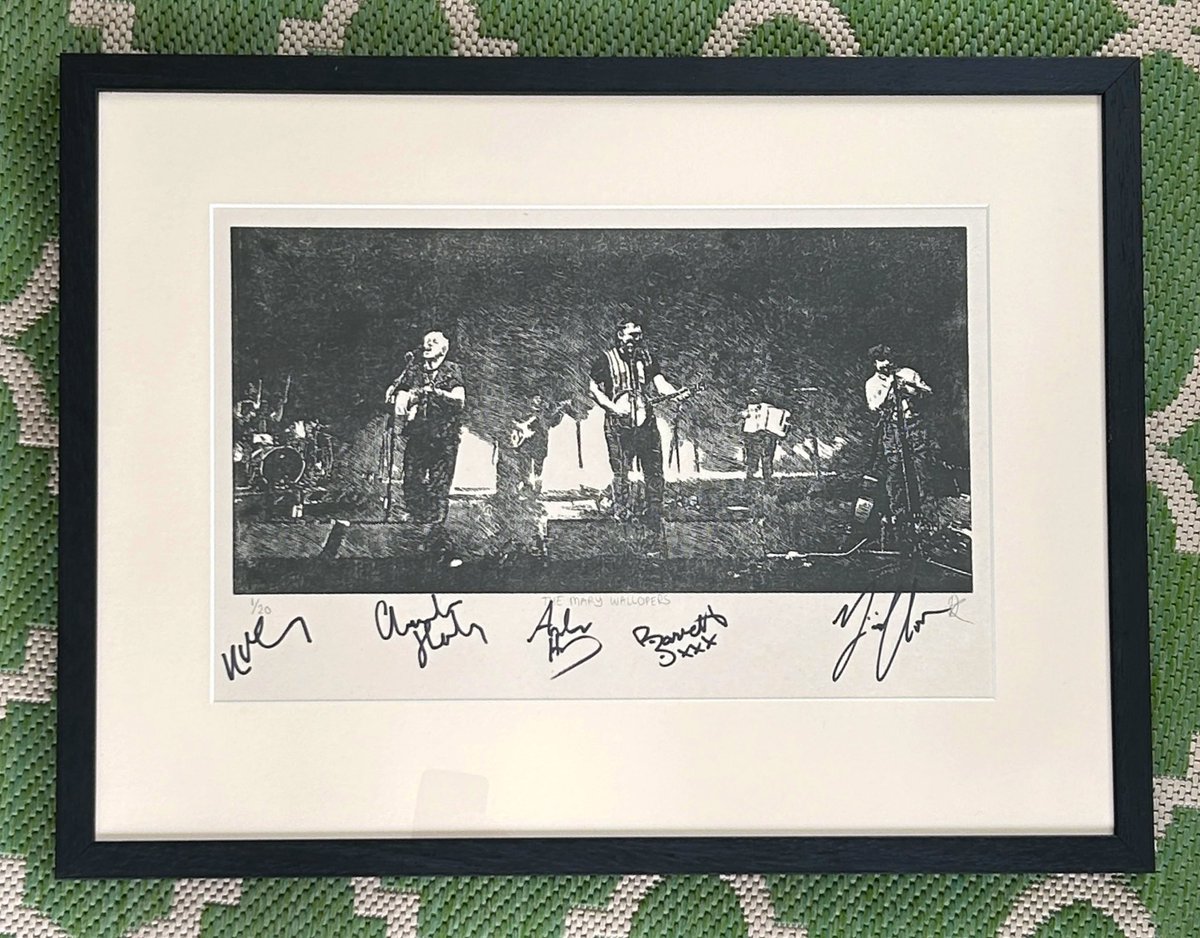 Want to win this signed and framed print of The Mary Wallopers and raise funds for Gaza Go Bragh?

idonate.ie/raffle/PrintsF…