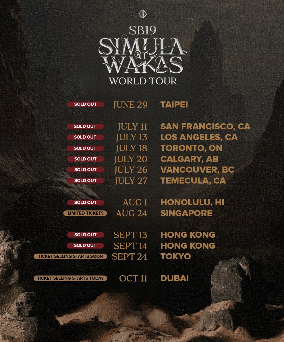 Maria (@maria171819g) on Twitter photo Next ma sold out Singapore, Japan at Dubai! 🤞😌🤞
Thanks <a href="/KingsofPpopSB19/">𝗞𝗜𝗡𝗚𝗦 𝗢𝗙 𝗣𝗣𝗢𝗣 𝗦𝗕𝟭𝟵 🇵🇭 🍎</a> sa pag edit ng pubmat.
SAWCON DUBAI TIX SELLING
<a href="/SB19Official/">SB19 Official</a> #SB19
#SaWWorldTourDUBAI Next ma sold out Singapore, Japan at Dubai! 🤞😌🤞
Thanks <a href="/KingsofPpopSB19/">𝗞𝗜𝗡𝗚𝗦 𝗢𝗙 𝗣𝗣𝗢𝗣 𝗦𝗕𝟭𝟵 🇵🇭 🍎</a> sa pag edit ng pubmat.
SAWCON DUBAI TIX SELLING
<a href="/SB19Official/">SB19 Official</a> #SB19
#SaWWorldTourDUBAI