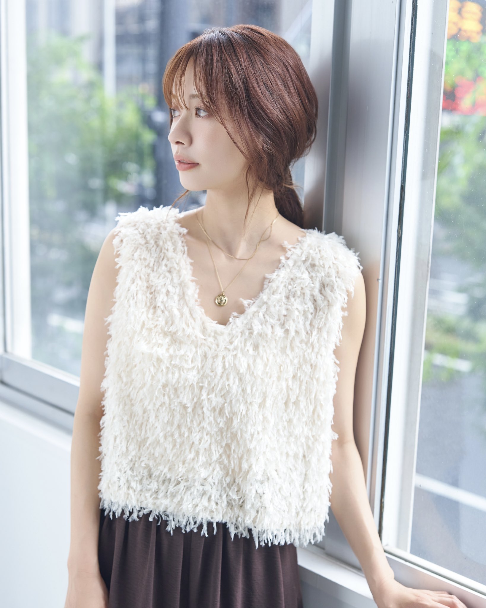 F921 美品 M セオリー 24AW カシミヤ混 フード ベスト レディース F921 美品 M セオリー 24AW カシミヤ混 フード ベスト レディース