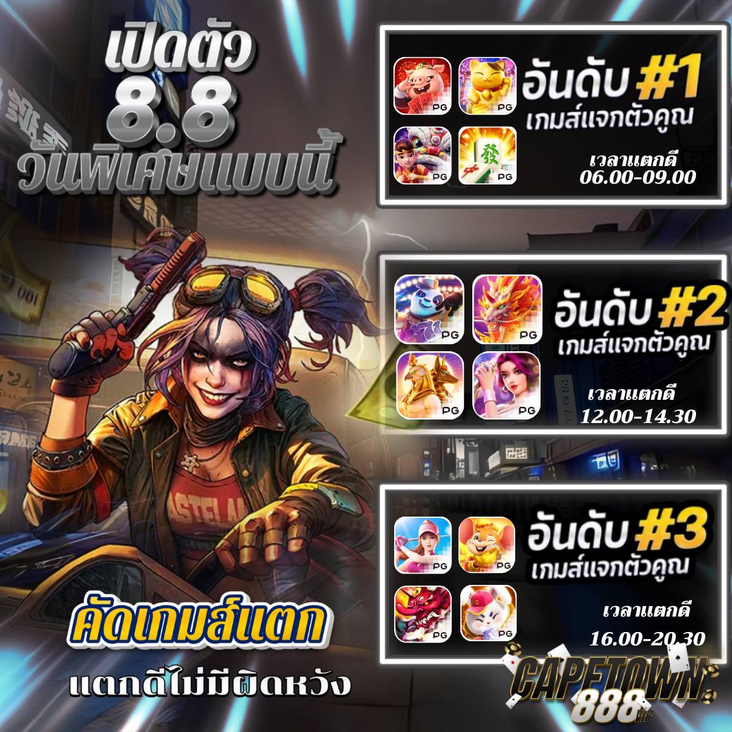 😶การกลับมากับระบบใหม่ล่าสุดวันนี้ 8.8 วันพิเศษเเบบนี้
🎁เราจัดเกมส์เเตกดีมาให้เเล้ว
📱ค่าย สล็อตไม่เคยทำให้ผิดหวัง
📱สมัคร > m.capetown888.vip
📱ติดต่อเเอดมิน >  lin.ee/R7sfGkW

#สล๊อตแตกง่าย #ทุนน้อย #สล๊อดมาแรง