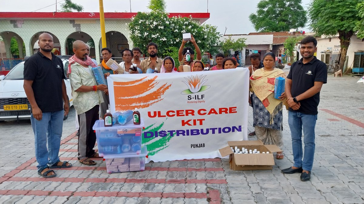 💛 Extending Care and Dignity 💛

Under its humanitarian aid efforts, <a href="/SILFIndia/">S-ILF</a>  provided Ulcer Care Kits to persons affected by leprosy in Muktsar &amp; Taran Taran, Punjab. 💛

Every kit brings not just care, but dignity — a step closer to ending stigma.

#RestoringDignity #India
