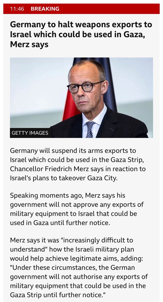 Tom (@scuba_thomas) on Twitter photo When will Kier and <a href="/10DowningStreet/">UK Prime Minister</a> finally have the backbone to be so bold?
Stop selling military equipment that end up in Israel, like replacement parts for F-35âs
Stop supporting #Israel with surveillance flights over Gaza
Stop supporting #genocide
Itâs really not that hard When will Kier and <a href="/10DowningStreet/">UK Prime Minister</a> finally have the backbone to be so bold?
Stop selling military equipment that end up in Israel, like replacement parts for F-35âs
Stop supporting #Israel with surveillance flights over Gaza
Stop supporting #genocide
Itâs really not that hard