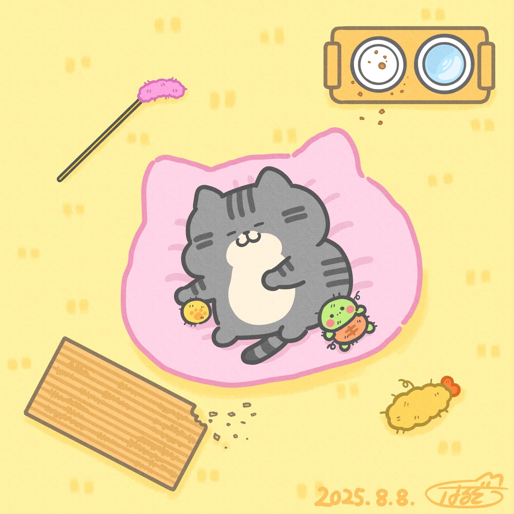 猫イラスト はるぷっぷ はる蔵 on X: