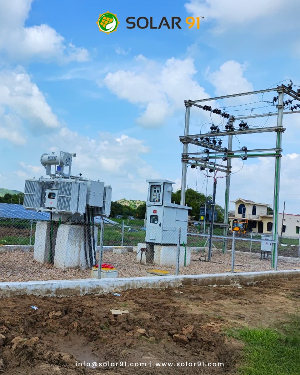 Solar91india's tweet image. We are proud to announce the successful commissioning of a 1.45 MW Ground Mounted Solar Power Project under the PM KUSUM Scheme at Girdharpura, Rajasthan.

For project consultation, contact us at +91 88901 22722, +91 72208 10810
.
.
#solar91 #solar91india #installation #rajasthan