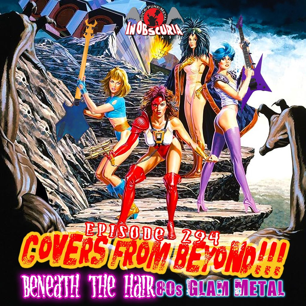 This week is an epic crossover event: one about sex, spandex, and rock 'n’ roll, and about bands playing other bands' songs. You can call them: glam metal, hair metal, cock rock, or hard rock… We call them Summer Party Anthems! inobscuria-podcast.simplecast.com/episodes/ep-29…