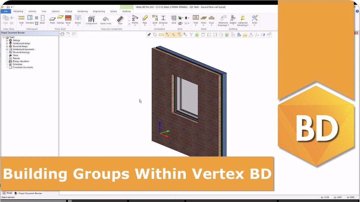 VertexSysIntl's tweet image. #TutorialVideo: We show you how to create Building Groups within #VertexBD #BIM software and how these can benefit your projects.
Watch📹: youtube.com/watch?v=MQUe83…
See more videos and documentation here: kben.vertex.fi/bd/