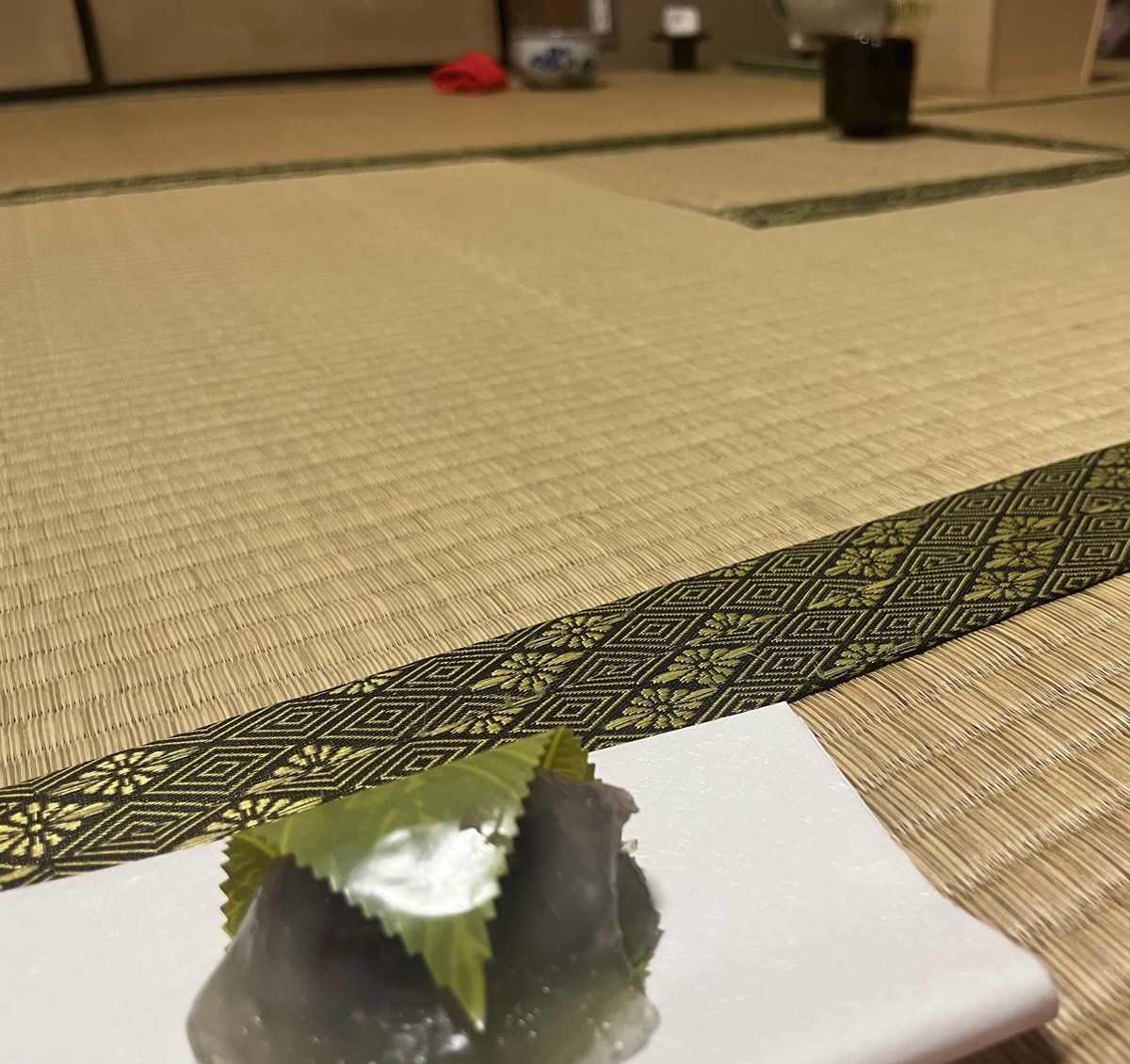 夏の活動🍉
貴人点・濃茶点のお点前に挑戦🔥特に濃茶の湯加減と菓子器の取り扱いに苦心しながら、日々研鑽を重ねております。夏の間に上達できるよう、お稽古頑張ります💪