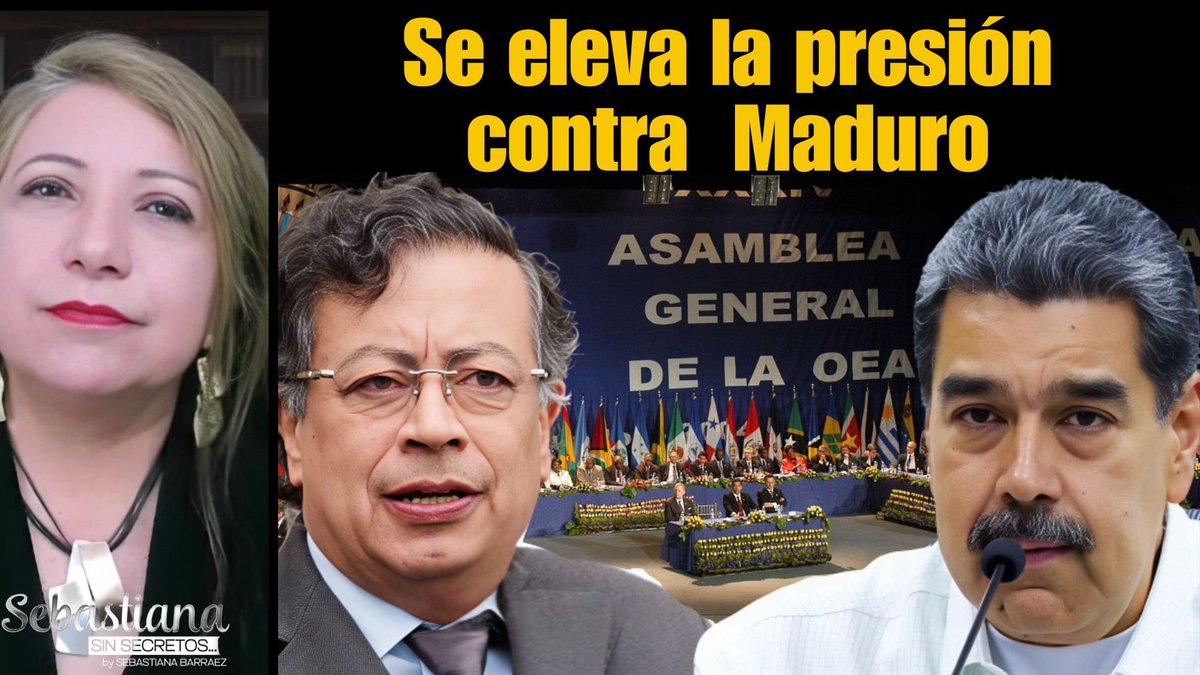 #SebastianaSinSecretos 
Se eleva la presión contra Maduro

A Diosdado no le prenden los cartuchos 

youtube.com/watch?v=dm3dtl…