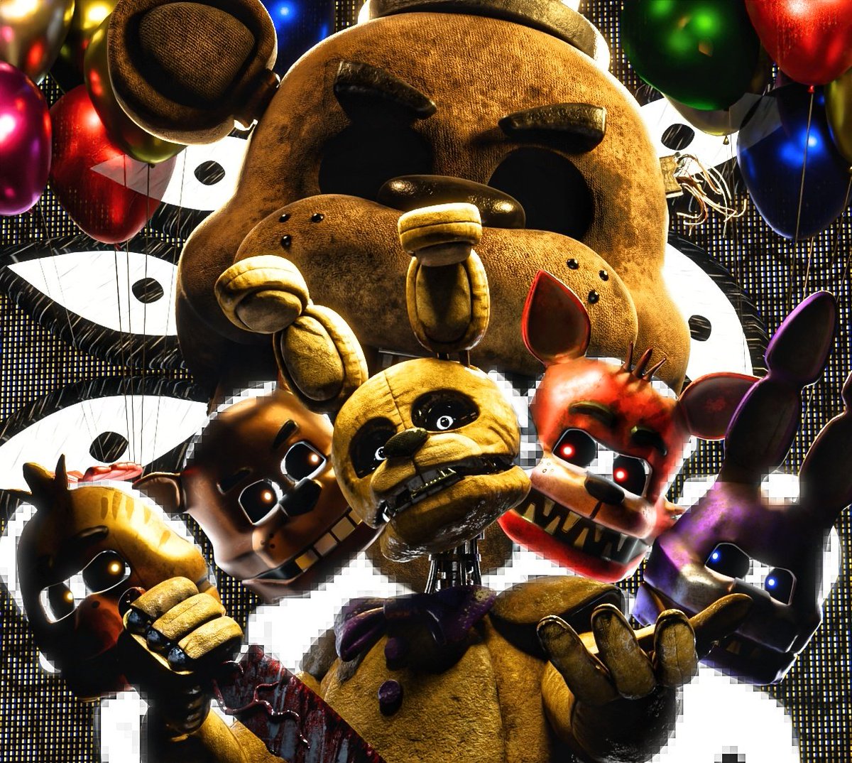 Happy 11th FNAF Anniversary🎉
#FNAF #FiveNightsAtFreddys #FNaF_11th_Anniversary #Blender