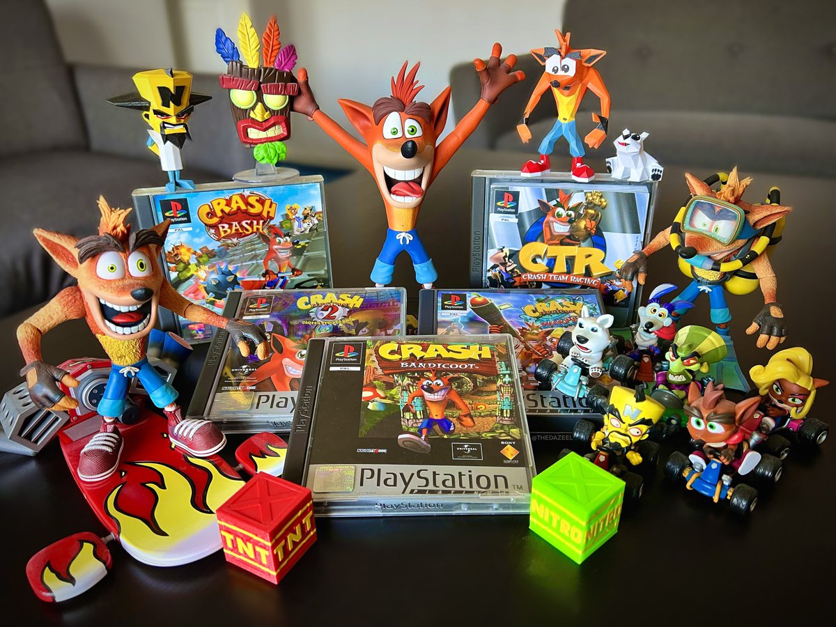 Have I ever mentioned I’m a fan of Crash Bandicoot…? 🤔