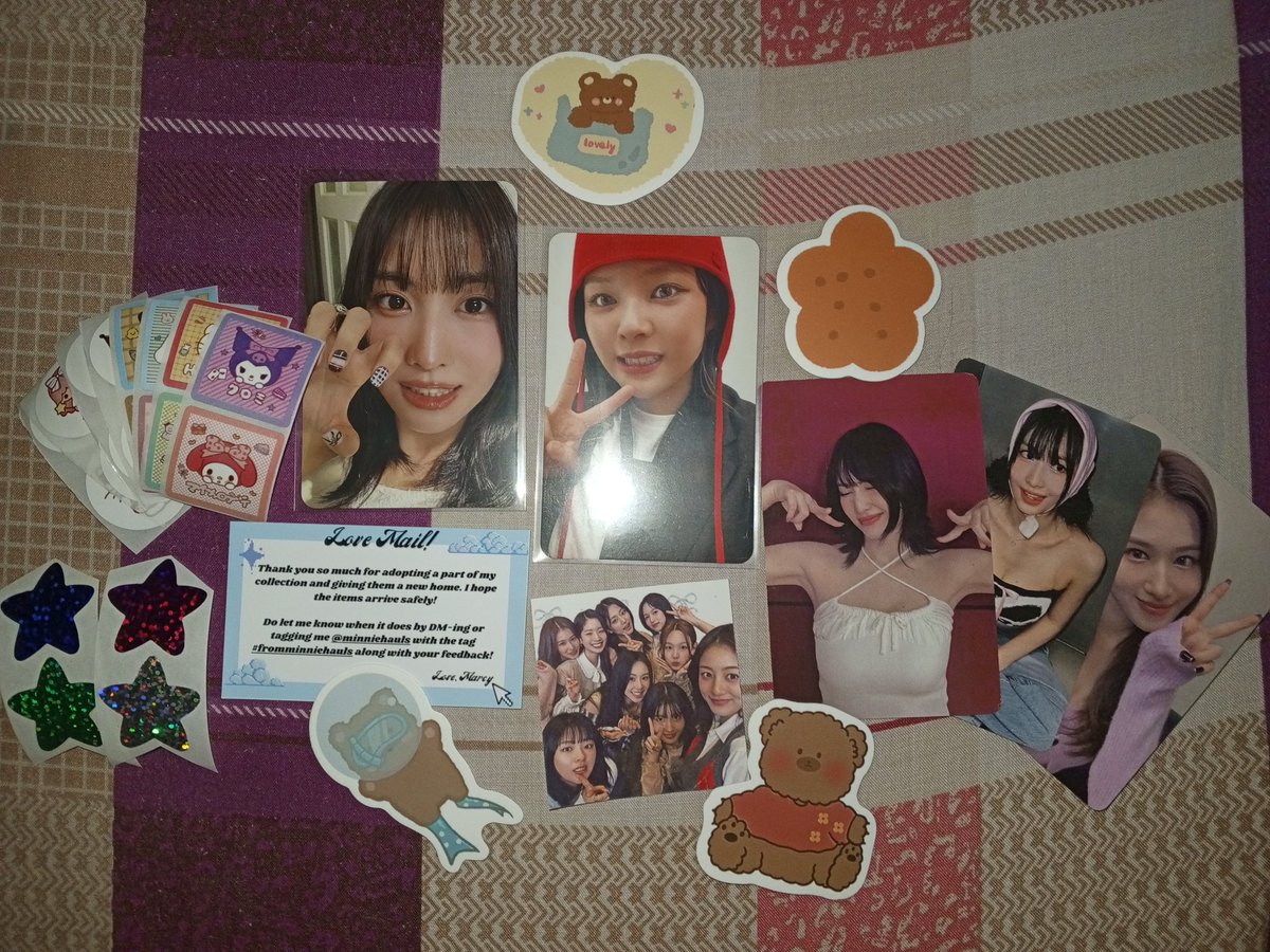 C_A_Y_16's tweet photo. 💌 clairemail 💌

💖 : Twice Strategy Jeongyeon and Momo pocas
💖 : @minniehauls
💖 : #fromminniehauls

mail received and the packaging fee was worth it 🤭. maur maur kuko haverr 🫶🏻🩷 https://t.co/ZQLJ3Fo0UD