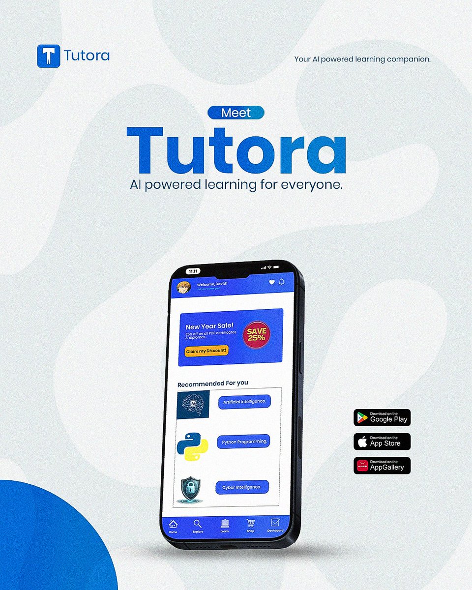 tooshonX's tweet image. Just wrapped up my submission for @Designers_Tribe!
Tutora is an AI-powered learning companion designed for students, professionals seeking upskilling, parents supporting their children, and adult learners.
Had so much fun working on this piece😁