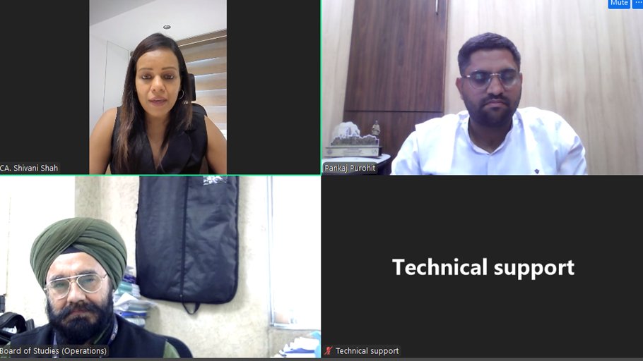 bosoicai's tweet photo. RUN@100 Series XLI with CA. Shivani Agarwalla inspired participants to embrace failure as feedback and rejection as redirection.
A powerful session on resilience, adaptability, and the CA journeyโs true spirit.
#ICAI #RUN100 #Resilience #CAJourney #NeverGiveUp https://t.co/VGWp81UmTq