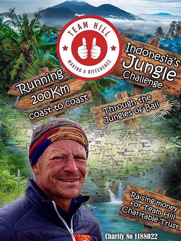 1 day to go until I fly out for my next big challenge - the Indonesia Jungle Challenge - running 200km Coast to Coast through the Jungles of Bali - 5 Marathons in 7 days!! 🌴🌴

Raising money for Team Hill Charitable Trust - Should be fun!! 🌴🌴🌴

justgiving.com/fundraising/ST…