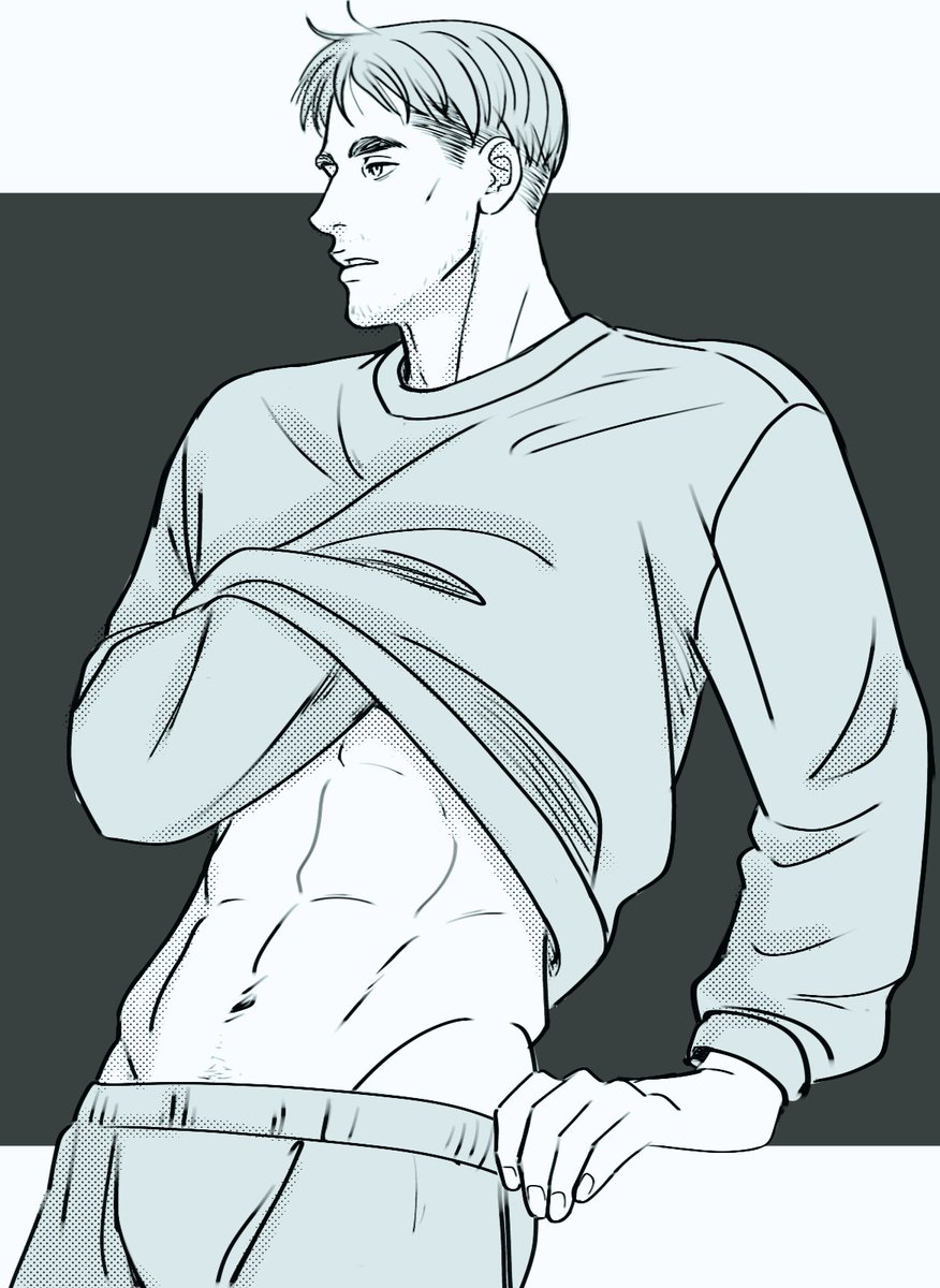 cjaot00's tweet image. I always imagine Neetwin wearing sweatpants with no underwear 😂 #erwinsmith
