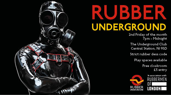 Join us tonight for Rubber Underground doors open 7pm!