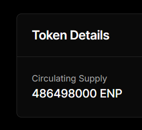 EasyNodePro.comโก $ENP Validator Rewards Sharing (@easynode) on Twitter photo Things are looking mighty good for a run up of $ENP on <a href="/harmonyprotocol/">Harmony ๐</a>!
We're down to 486m tokens left.
192m locked long term for future usage.
90m in LP pools on swap.harmony.one
72m locked to airdrop 3m $ENP a month to delegators
110m+ air dropped on chain so far! Things are looking mighty good for a run up of $ENP on <a href="/harmonyprotocol/">Harmony ๐</a>!
We're down to 486m tokens left.
192m locked long term for future usage.
90m in LP pools on swap.harmony.one
72m locked to airdrop 3m $ENP a month to delegators
110m+ air dropped on chain so far!