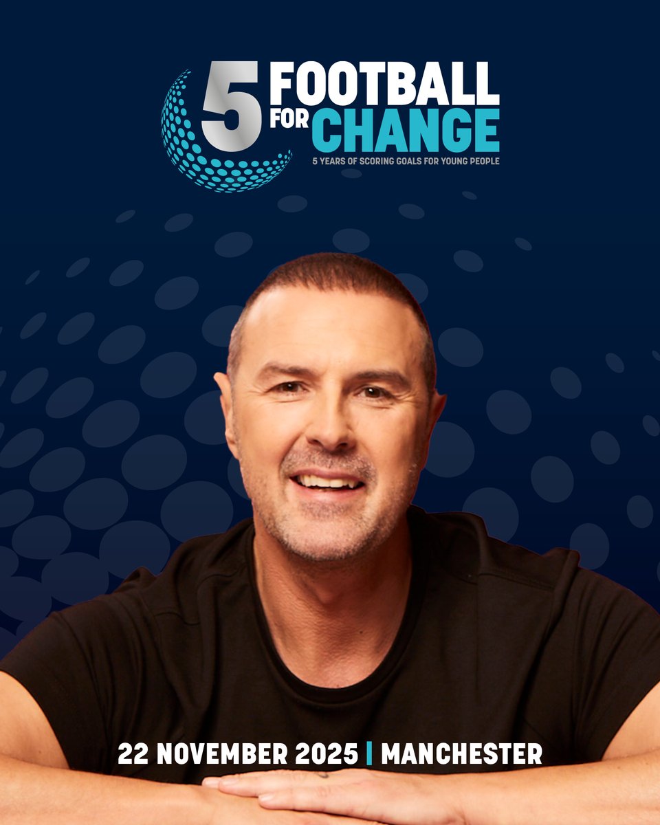 The first reveal for the 2025 Football For Change #Gala is here and it’s HUGE! ⚽️🎶

Boy George &amp; Culture Club and Ella Henderson will perform chart-topping hits. TV favourite Paddy McGuinness will host a football Q&amp;A with surprise guests. Stay tuned… 👀