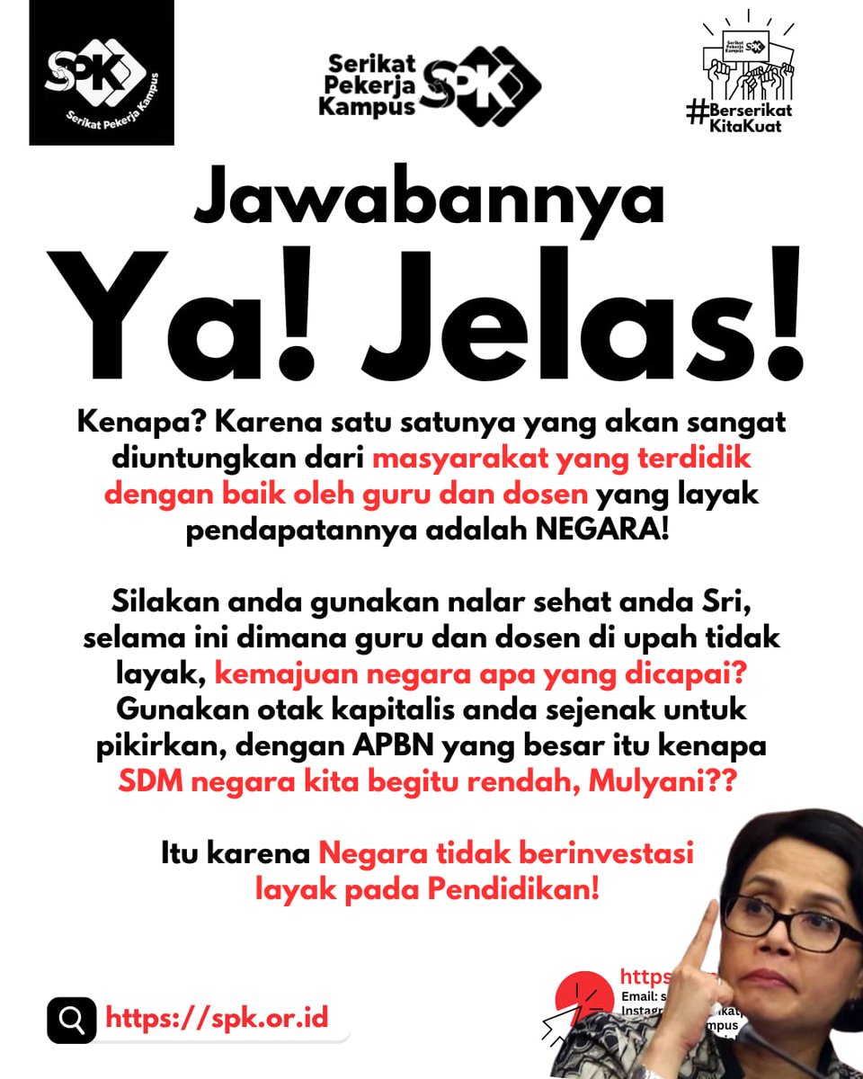 Halo, bu Menteri !