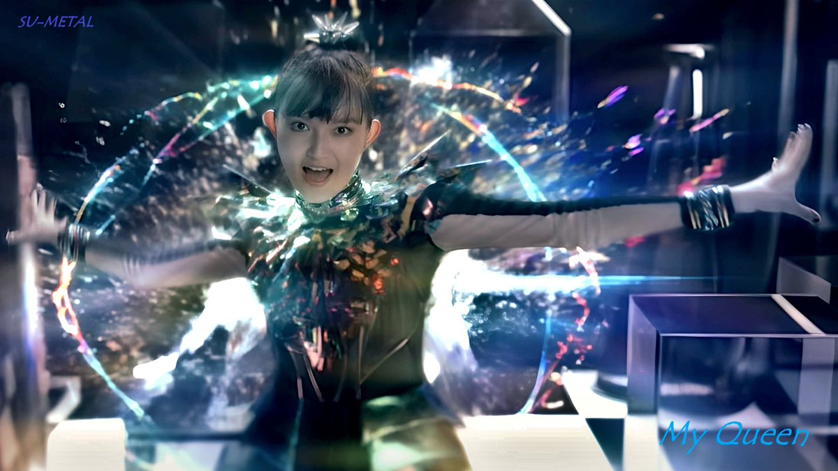TENtenkomomo5's tweet photo. #BABYMETAL #SUｰMETAL 
#MyQueen

She is the Queen. https://t.co/LzdOa2qZA6