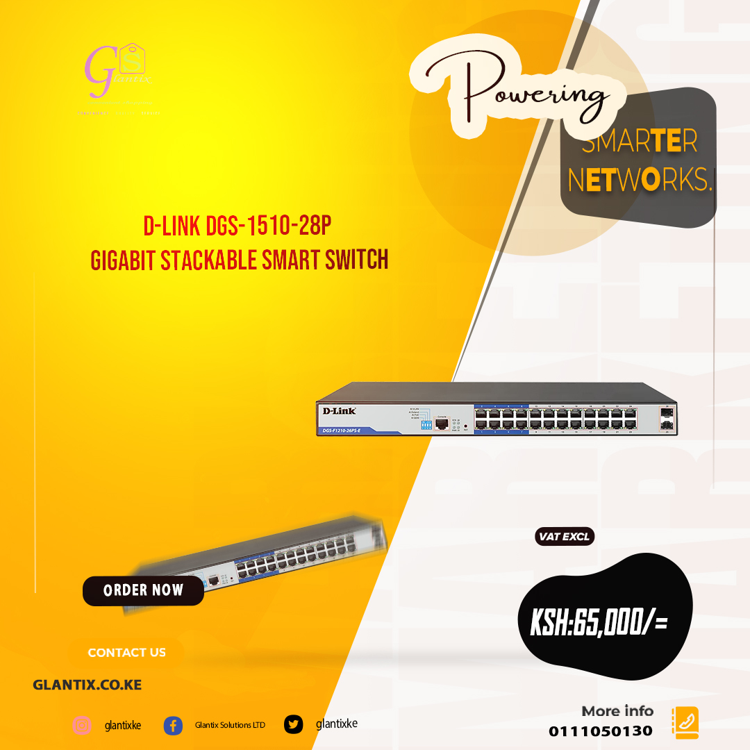 glantixke's tweet image. 🔌💻 Power Up Your Network
From compact 5-port convenience to enterprise-grade managed gigabit muscle .
#NetworkReady #SmartSwitching #GigabitPower #DLINKSolutions #UnmanagedToManaged #PoEEnabled #ITInfrastructure#

Shop now: glantix.co.ke/product-catego…