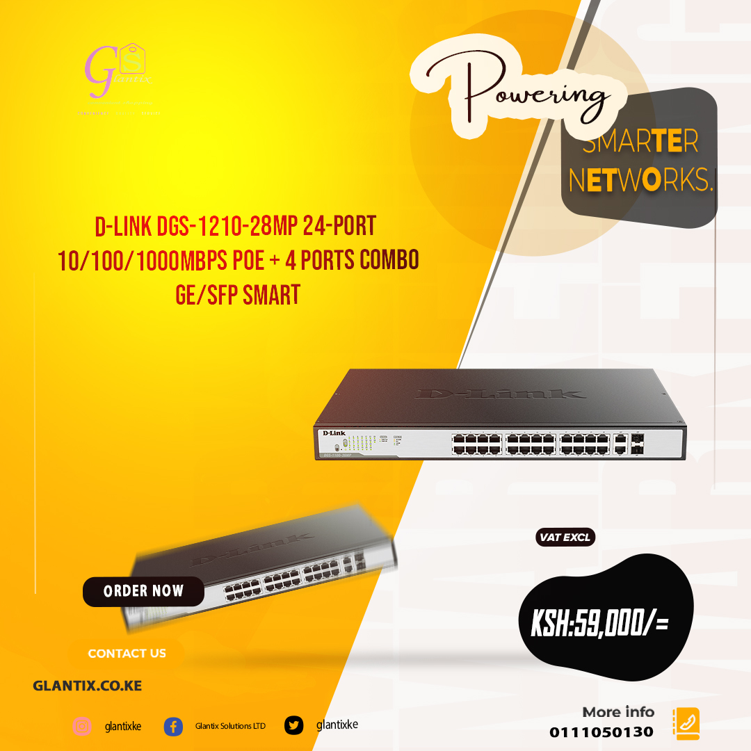 glantixke's tweet image. 🔌💻 Power Up Your Network
From compact 5-port convenience to enterprise-grade managed gigabit muscle .
#NetworkReady #SmartSwitching #GigabitPower #DLINKSolutions #UnmanagedToManaged #PoEEnabled #ITInfrastructure#

Shop now: glantix.co.ke/product-catego…