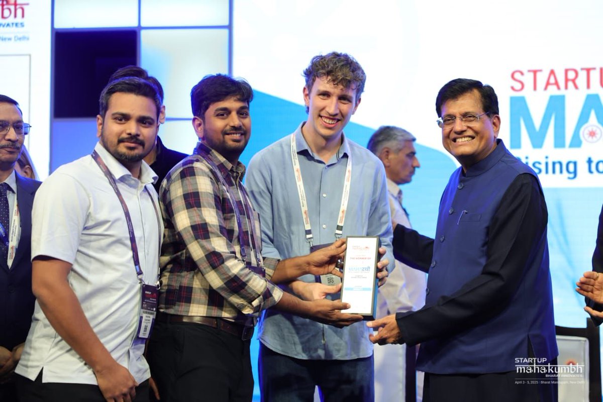 ✨ 𝗔 𝗽𝗿𝗼𝘂𝗱 𝗺𝗼𝗺𝗲𝗻𝘁 𝗳𝗼𝗿 𝘁𝗵𝗲 𝗢𝗡𝗗𝗟 𝘁𝗲𝗮𝗺! ✨

We are thrilled to be the 𝗦𝘁𝗮𝗿𝘁𝘂𝗽 𝗪𝗶𝗻𝗻𝗲𝗿 𝗶𝗻 𝘁𝗵𝗲 𝗠𝗼𝗯𝗶𝗹𝗶𝘁𝘆 𝘀𝗲𝗰𝘁𝗼𝗿 at the S𝘁𝗮𝗿𝘁𝘂𝗽 𝗠𝗮𝗵𝗮𝗸𝘂𝗺𝗯𝗵 𝗠𝗮𝗵𝗮𝗿𝗮𝘁𝗵𝗶 𝗖𝗵𝗮𝗹𝗹𝗲𝗻𝗴𝗲.

A big thank you to the Government of