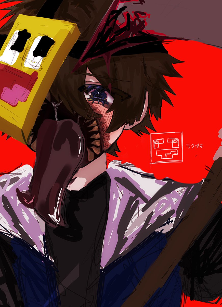 _Ap0r's tweet image. #koutanアート  #50人イラフト