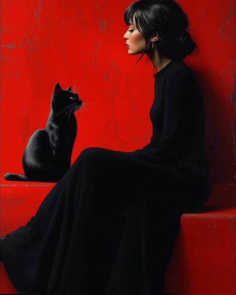 “This cat was a remarkably large and beautiful animal, entirely black, and sagacious to an astonishing degree.” – Edgar Allan Poe, The Black Cat