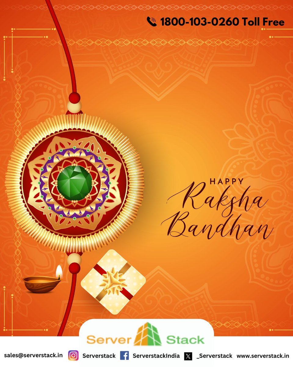 _Serverstack's tweet image. 💫 Happy Rakshabandhan! 💫This Rakshabandhan, let's celebrate the unbreakable bond between siblings, powered by love and protected like our top-tier rack servers!
Read More 👉 tinyurl.com/yfr5ku5a
#RackServers #TechAdvice #serverstack #Rakshabandhan2025 #RackServerSolutions