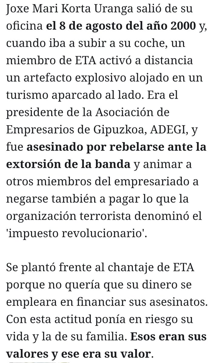 Maite Leanizbarrutia (@mleanizbarrutia) on Twitter photo Joxe Mari Korta gogoan eta bihotzean 🌹
<a href="/DignaGogoan/">Gogoan-por una memoria digna</a>
Mi artículo de hace 2 años
…asca-elespanol-com.cdn.ampproject.org/v/s/cronicavas… Joxe Mari Korta gogoan eta bihotzean 🌹
<a href="/DignaGogoan/">Gogoan-por una memoria digna</a>
Mi artículo de hace 2 años
…asca-elespanol-com.cdn.ampproject.org/v/s/cronicavas…