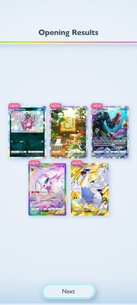 Officially the wildest pack I've ever opened