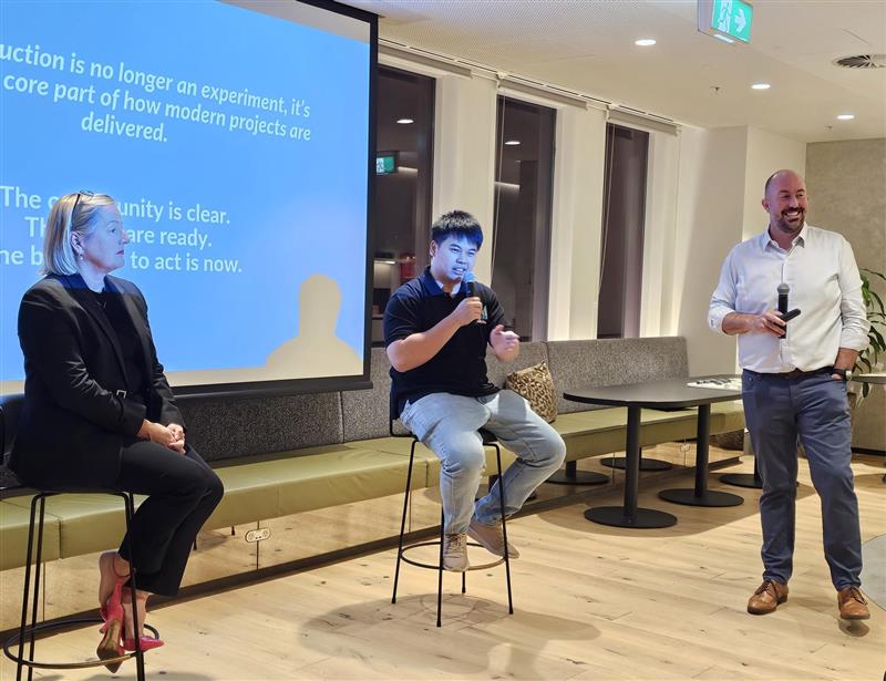 Novadegroup's tweet photo. 🇦🇺 What a week! From ProSafe 2025 in Brisbane to our AI Tech Talk in Sydney — big safety insights, smarter sites, and powerful conversations. Huge thanks to all who joined us! 🚀
#Novade #ProSafe2025 #AITechTalk https://t.co/fgDevWyxsI