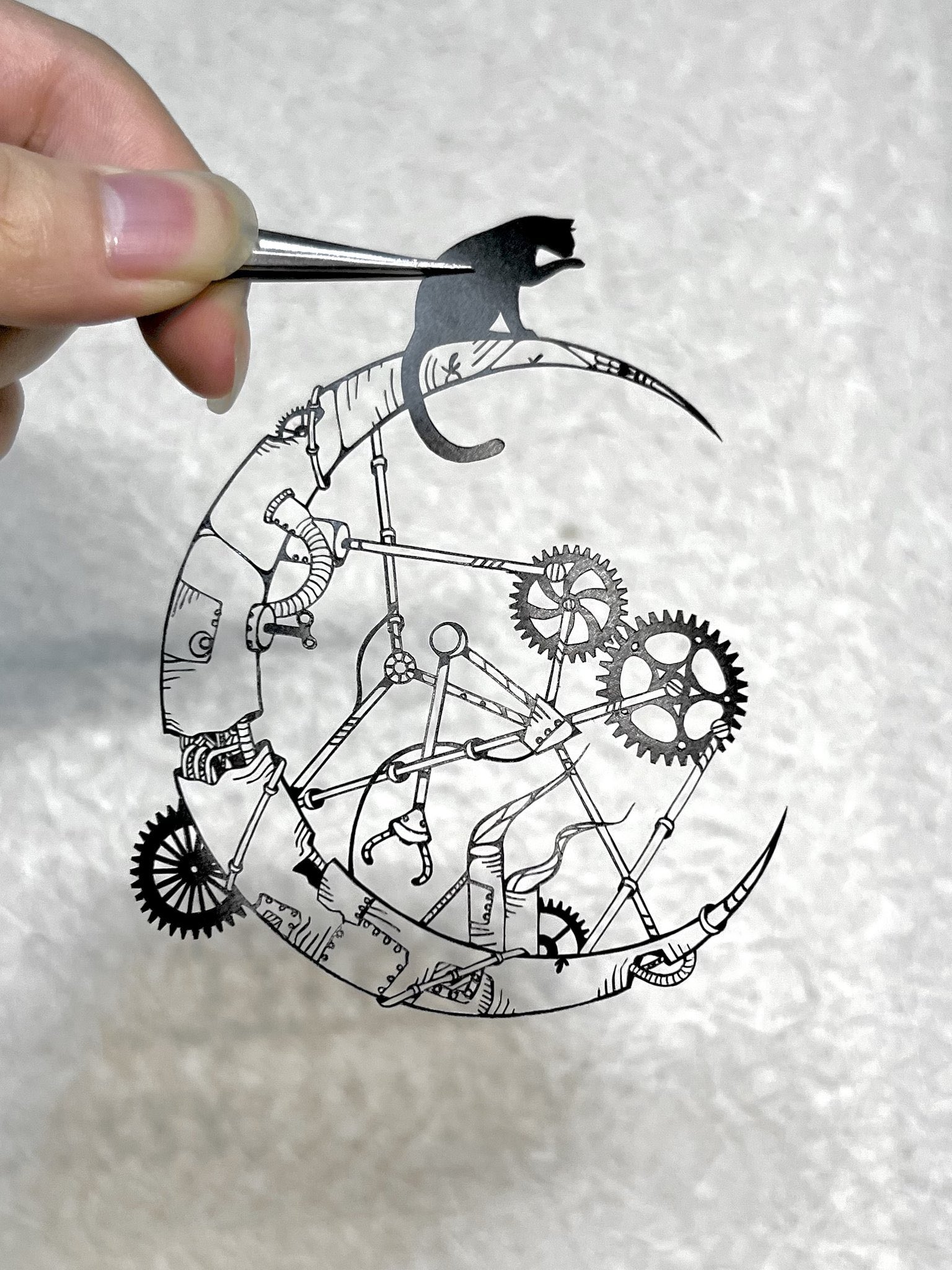 切り絵です！ 切り絵 - Search / X