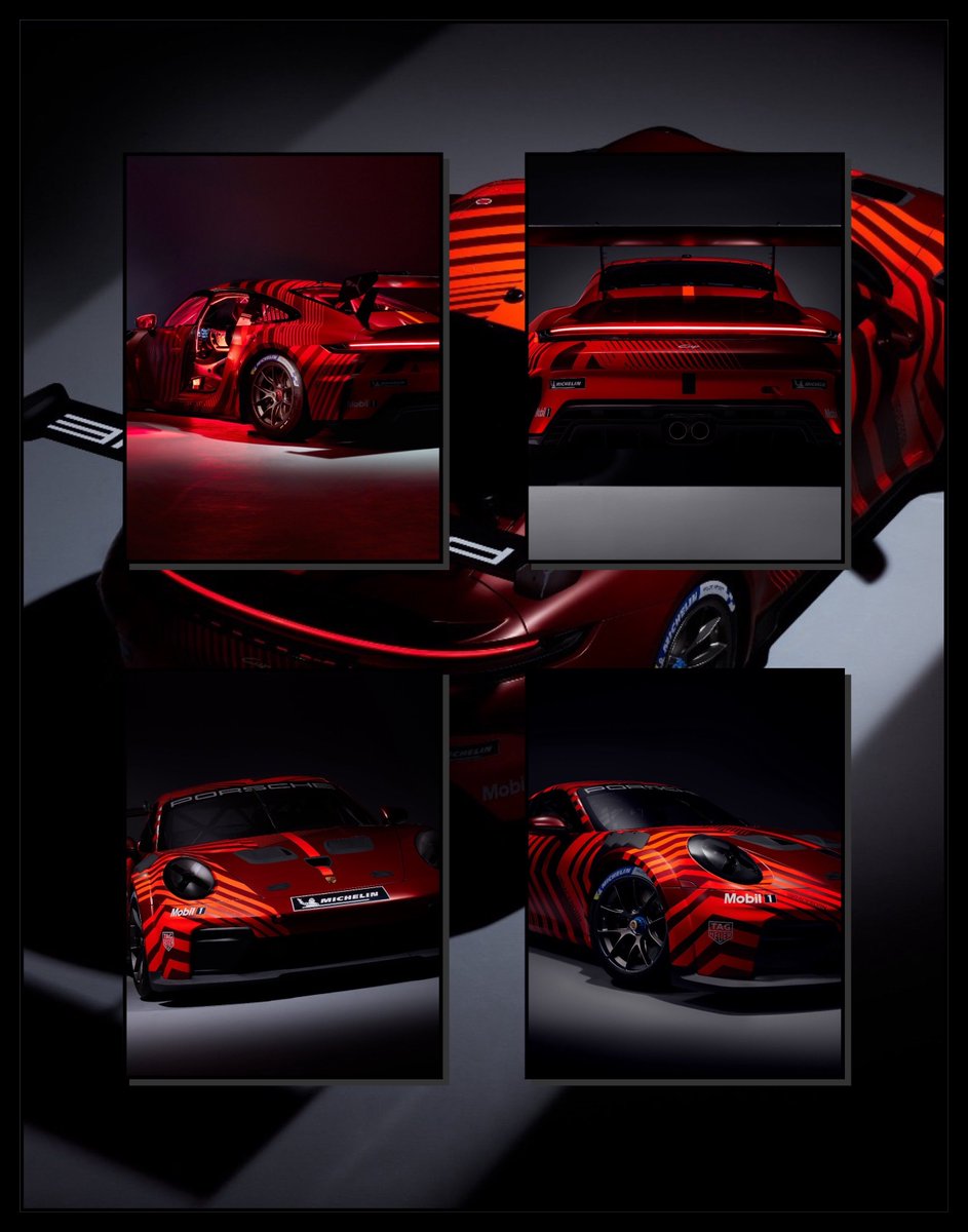 Meet the new &amp; updated versions of

911 GT3 R                                     911 GT3 Cup

#PorscheOnTrack #PorscheMotorsport
#PorscheMotorRacing🔴🟡🔵⚫️