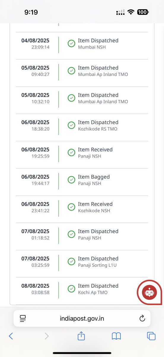mraneez's tweet photo. @IndiaPostOffice my speedpost containing passport was rerouted multiple times! Nobody is able to provide an exact location of the package nor its ETA. https://t.co/3onHxGOo5h