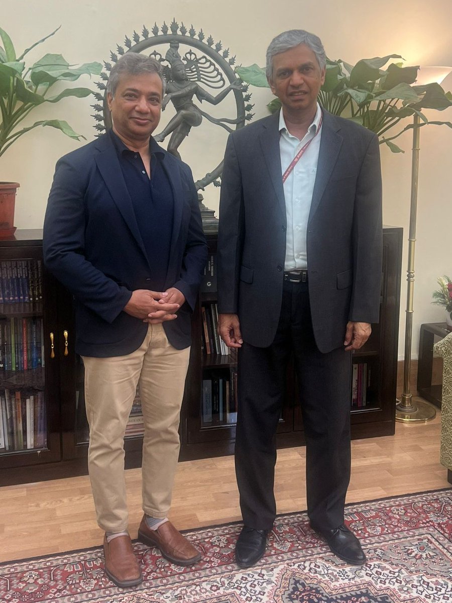 Asian Confluence (@asianconfluence) on Twitter photo ED, <a href="/AsianConfluence/">Asian Confluence</a> called on Shri P Kumaran, Secretary (East), <a href="/MEAIndia/">Randhir Jaiswal</a>, to discuss the ongoing and upcoming work of Asian Confluence.
#AsCon ED, <a href="/AsianConfluence/">Asian Confluence</a> called on Shri P Kumaran, Secretary (East), <a href="/MEAIndia/">Randhir Jaiswal</a>, to discuss the ongoing and upcoming work of Asian Confluence.
#AsCon