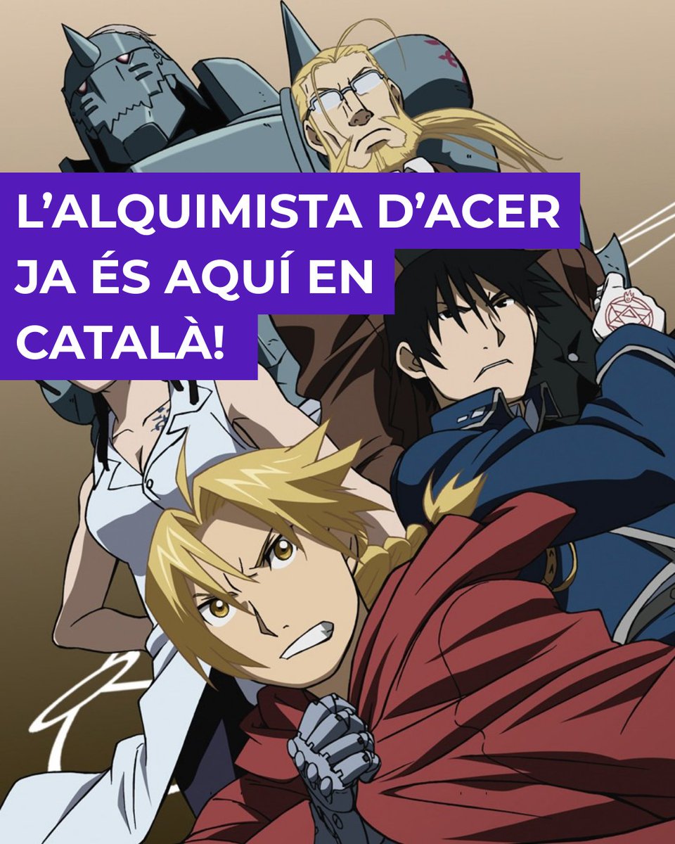 Hi ha molta gent que encara no sap que existeix la sèrie"FMA: Brotherhood" amb <a href="/DoblatgeCatala/">Doblatge en català</a>!