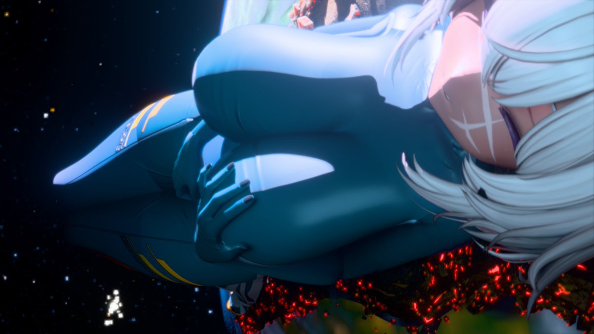 #giantess #巨大娘
A Cold night~~