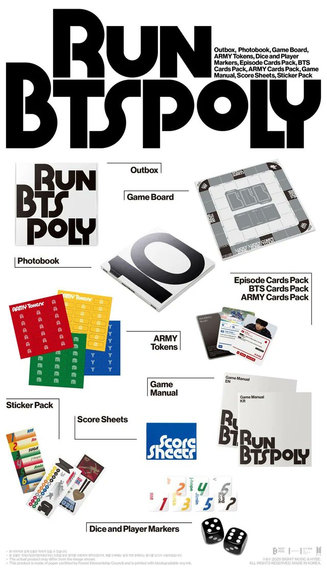 Un set exclusivo que recoge los momentos más memorables de #RunBTS, el programa donde los chicos de la banda más popular del #KPOP muestra su lado más divertido y cercano... #RunBTS_Poly ya está aquí, ¿no vas a hacerte con esta maravilla #KPOP?