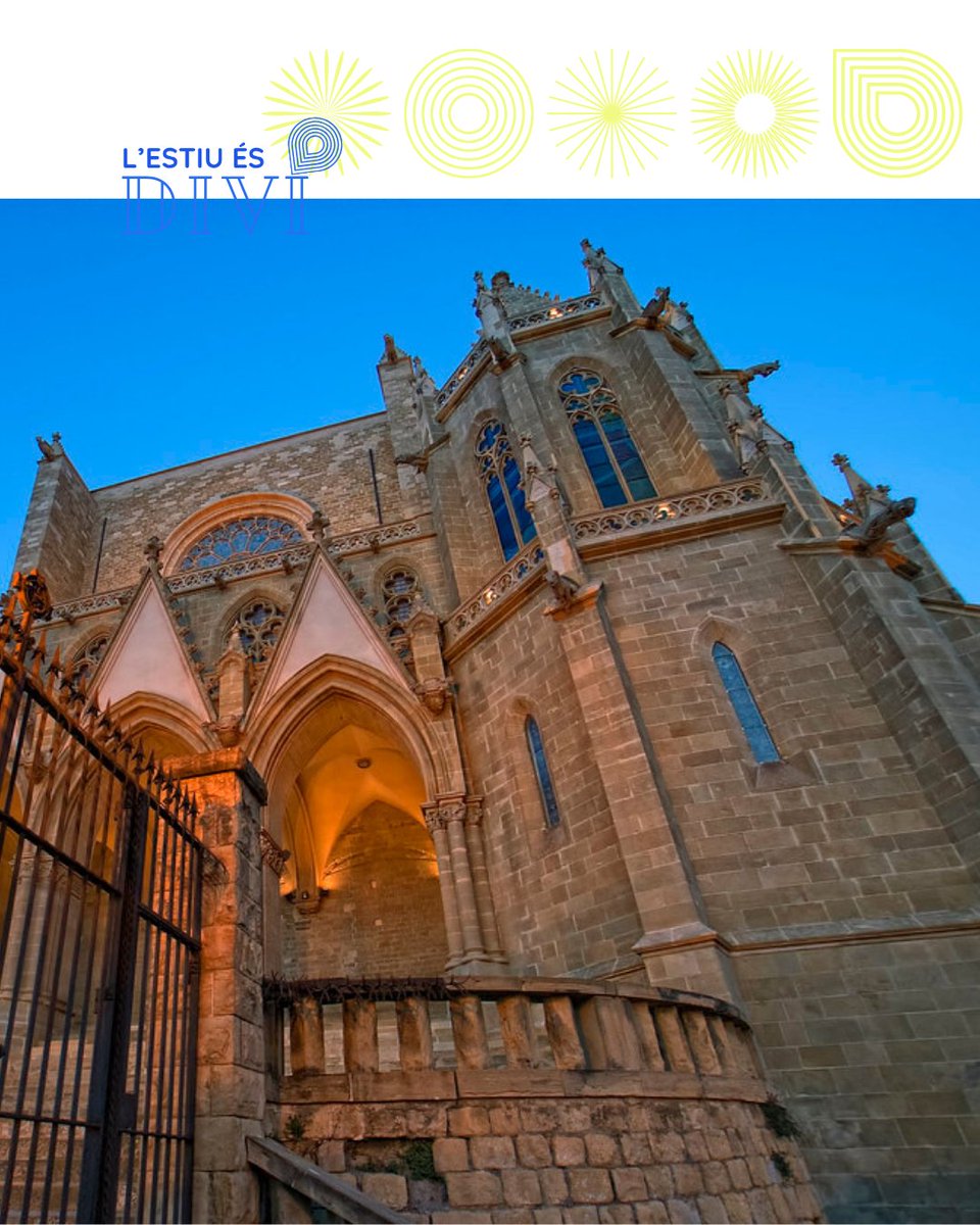 ☀️ 𝐋'𝐞𝐬𝐭𝐢𝐮 𝐞́𝐬 𝐝𝐢𝐯𝐢́ _𝗘𝘀𝗴𝗹𝗲́𝘀𝗶𝗲𝘀...𝗶 𝗺𝗲́𝘀
Aquest estiu, continua explorant el patrimoni amb la Xarxa Catalonia Sacra.
👣 Propostes:
🟤 Església de Sta. Maria Assumpta d’Arenys (Maresme)
🟤 Basílica de la Seu de Manresa (Bages)
👇
cataloniasacra.cat/lestiuesdivi