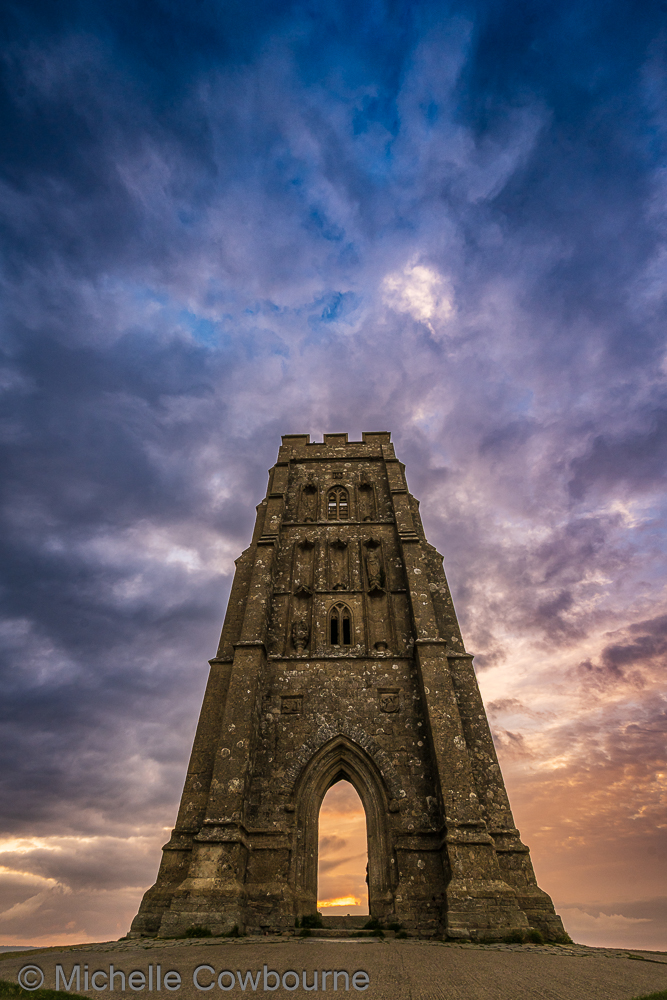 A tower of strength. Photo taken this morning on Glastonbury Tor shortly after sunrise.