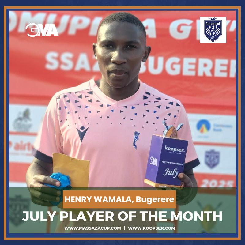 KIRA UNITED FC (@fc_kira39537) on Twitter photo Henry Wamala is Relentless!
Kira United FC & Ssaza Bugerere's top star is your <a href="/Koopser_RS/">Koopser Retail Services</a> Player of the Month for July Henry Wamala is Relentless!
Kira United FC & Ssaza Bugerere's top star is your <a href="/Koopser_RS/">Koopser Retail Services</a> Player of the Month for July