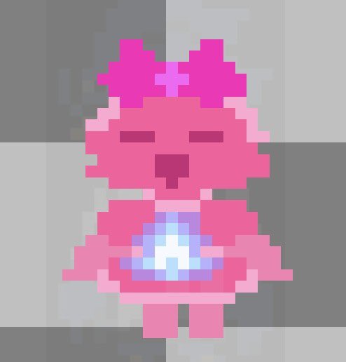 Ok the quality is horrible but Idk How to make it better. 
Ts is my first pixel art so i think is kinda ugly anyways. (He’s Not happy)
#Berdly #DELTARUNE