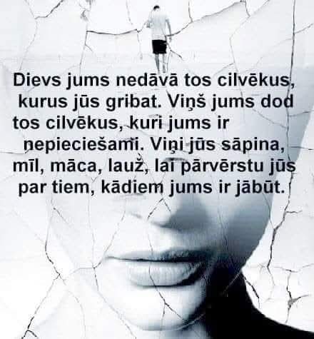 Uzrunāja mani šīs rindas