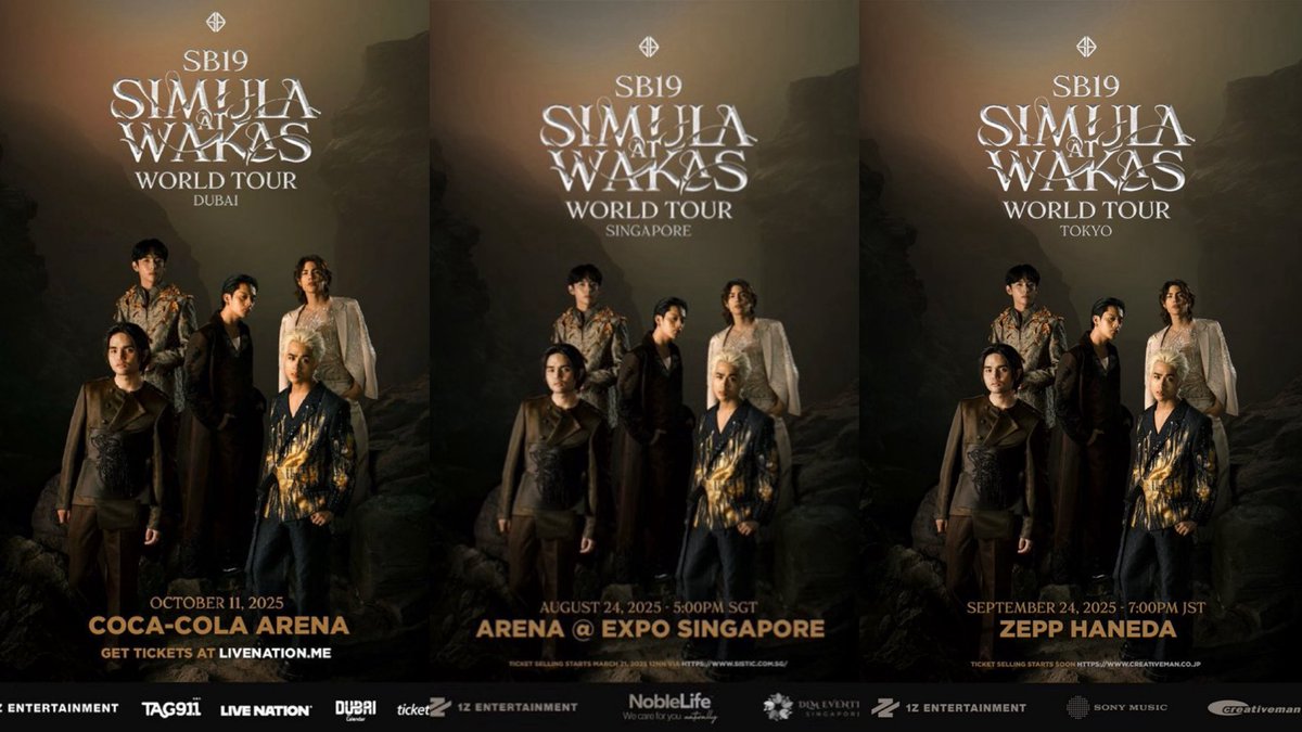Athena 🍎 (@athena_ot5) on Twitter photo NEXT GOAL: Sold out shows in UAE, Singapore & Japan! ✨ Let’s make it happen, A’TIN. 🔥 Secure your seats today! 🙌🎫
SAWCON DUBAI TIX SELLING
<a href="/SB19Official/">SB19 Official</a> #SB19
#SaWWorldTourDUBAI NEXT GOAL: Sold out shows in UAE, Singapore & Japan! ✨ Let’s make it happen, A’TIN. 🔥 Secure your seats today! 🙌🎫
SAWCON DUBAI TIX SELLING
<a href="/SB19Official/">SB19 Official</a> #SB19
#SaWWorldTourDUBAI