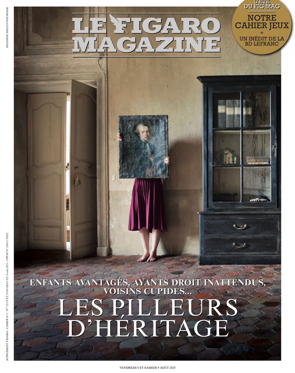 Une du <a href="/FigaroMagazine_/">Le Figaro Magazine</a> avec <a href="/Le_Figaro/">Le Figaro</a> de ce week end
